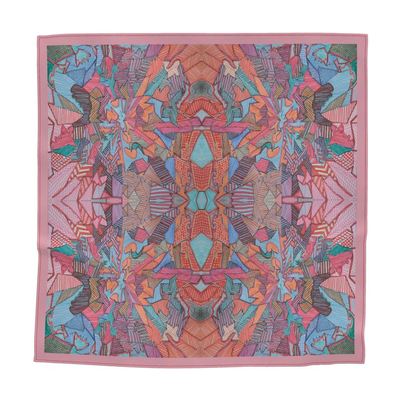 Ketema on silk bandana