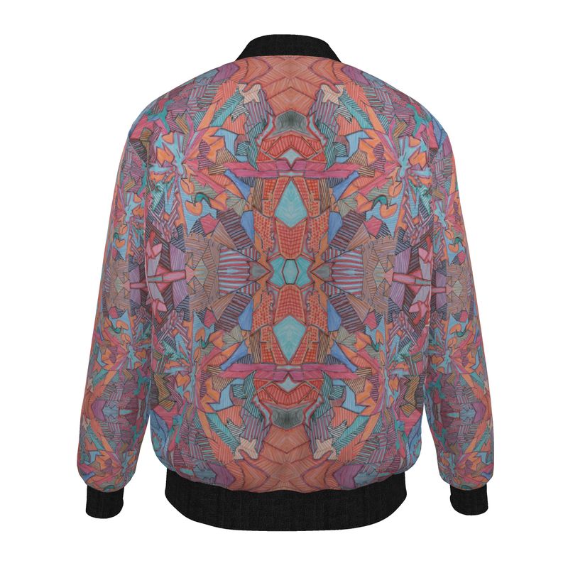 Ketema on bomber jacket