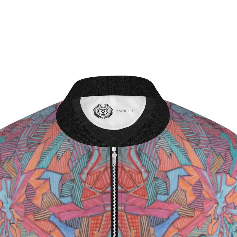 Ketema on bomber jacket