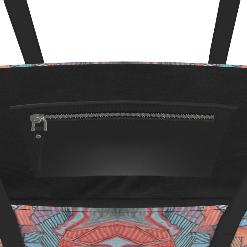 Ketema on leather kika tote