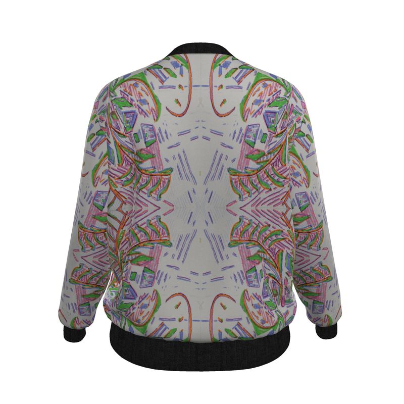 Wegene on ladies bomber jacket