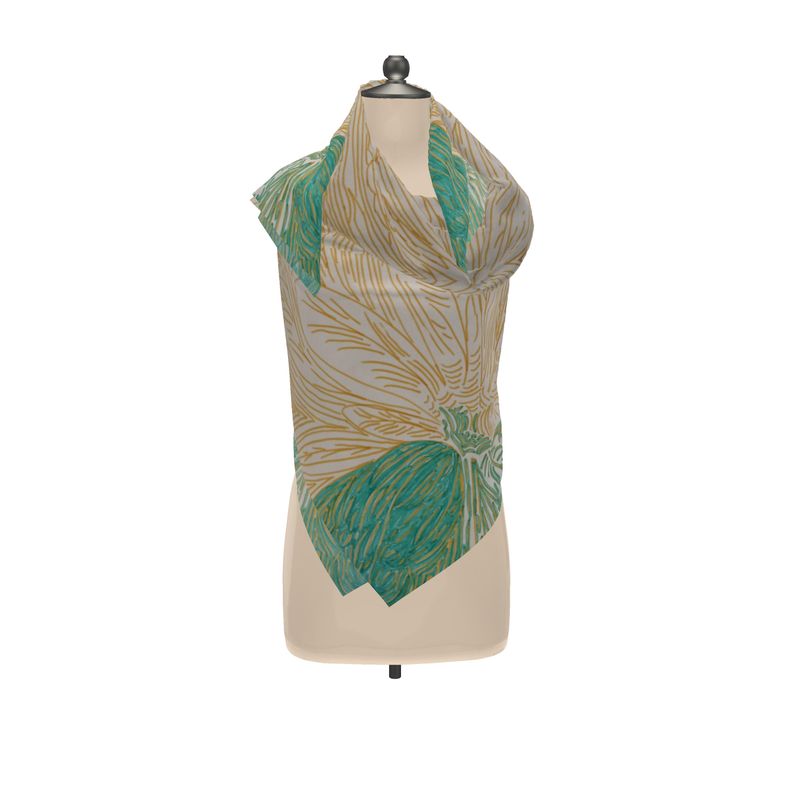 Abeba on wrap or shawl