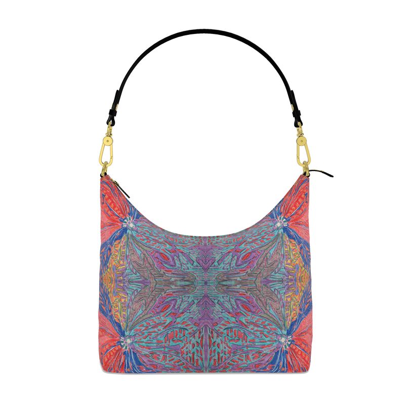 Birabiro on square hobo bag