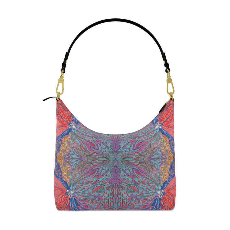 Birabiro on square hobo bag