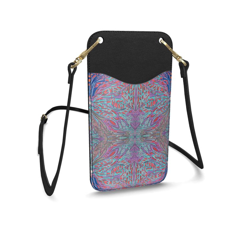 Birabiro on leather phone case