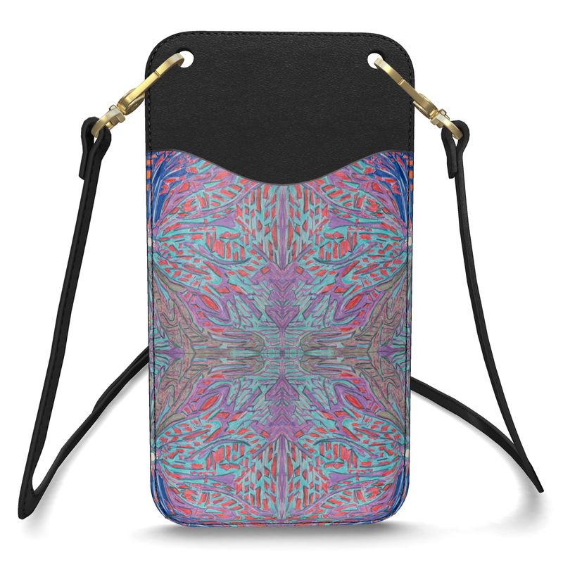 Birabiro on leather phone case