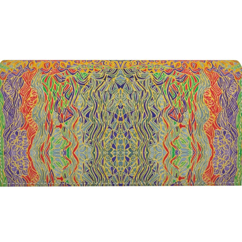 Esat on leather evening bag